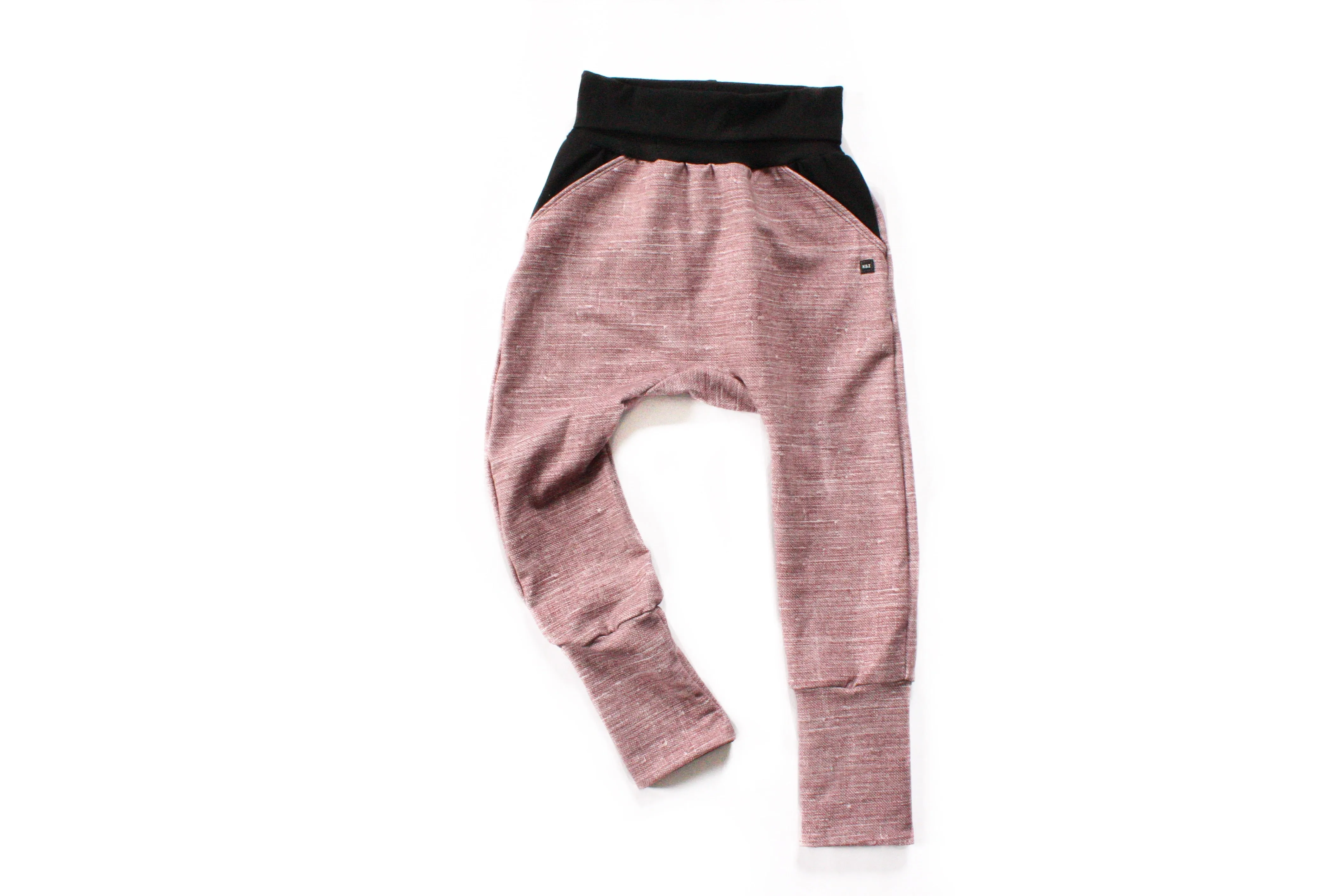 18m-4y Mauve Denim Look Joggers - Grow With Me