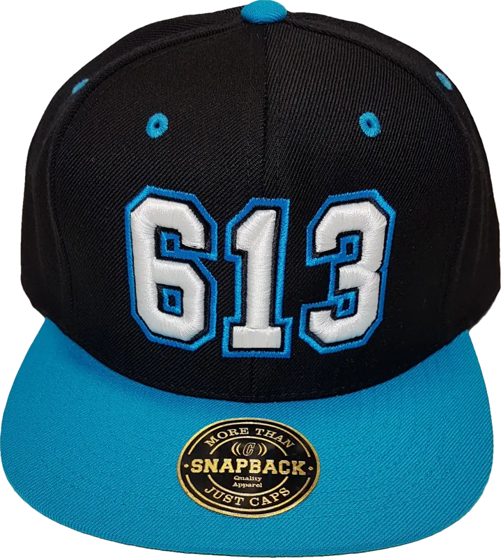 613 Ottawa Snapback Represent Black-Blue