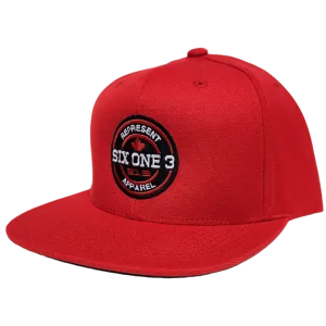 613 Snapback Benchmark Red