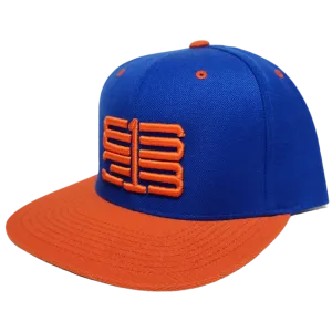 613 Snapback Interlok Royal Orange