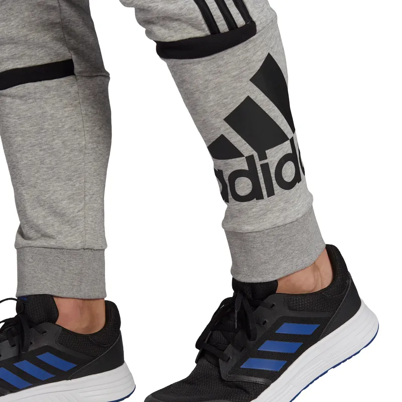 Adidas Mens Essentials Logo ColorBlock Cuff Pants