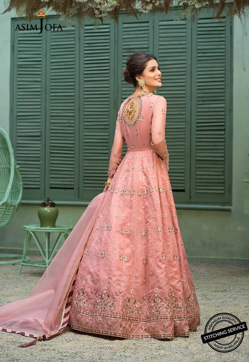 AJFC-40 | Asim Jofa Jashn Collection 2021 | Unstitched Organza Suit