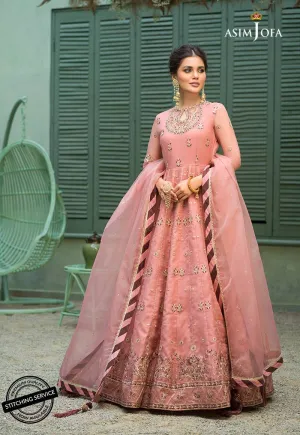 AJFC-40 | Asim Jofa Jashn Collection 2021 | Unstitched Organza Suit