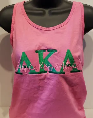 AKA (SCRIPT)Tank (PINK)