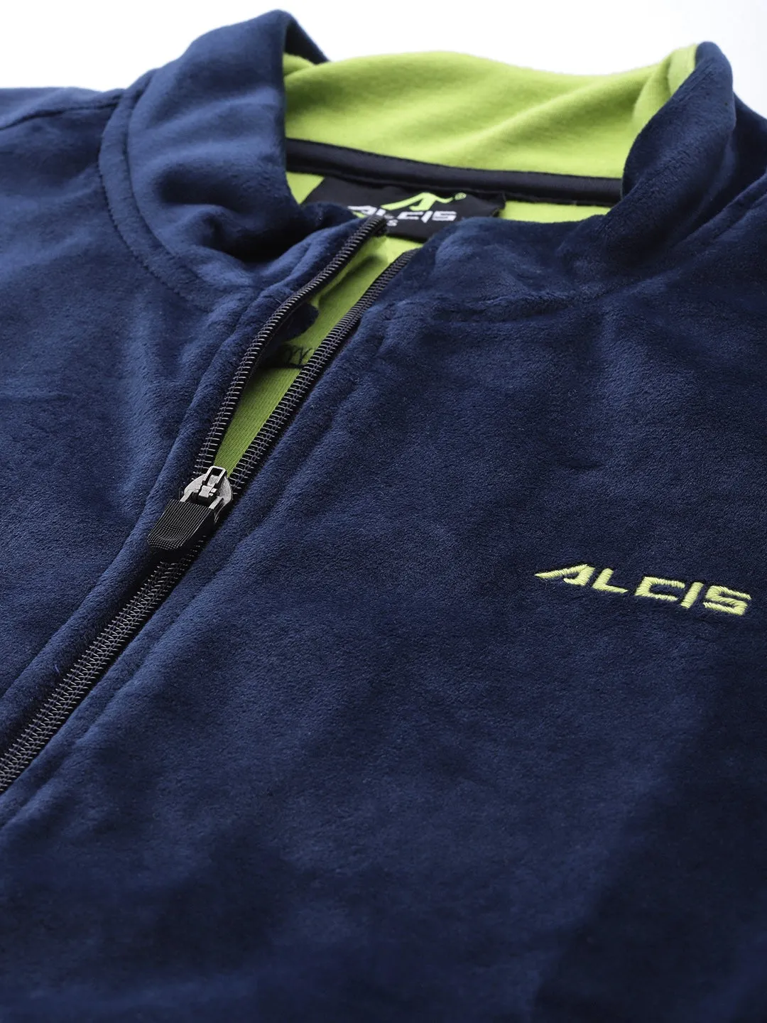 Alcis Women Solid Blue Track Suit
