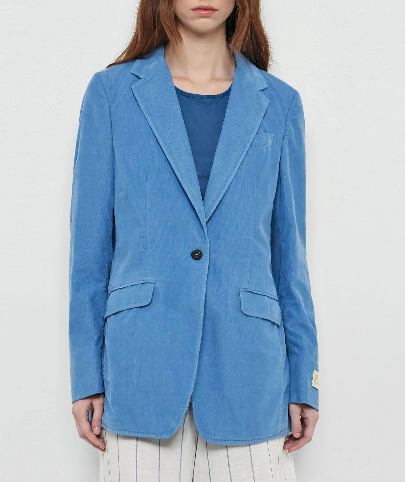 Aline Blazer Misty Blue