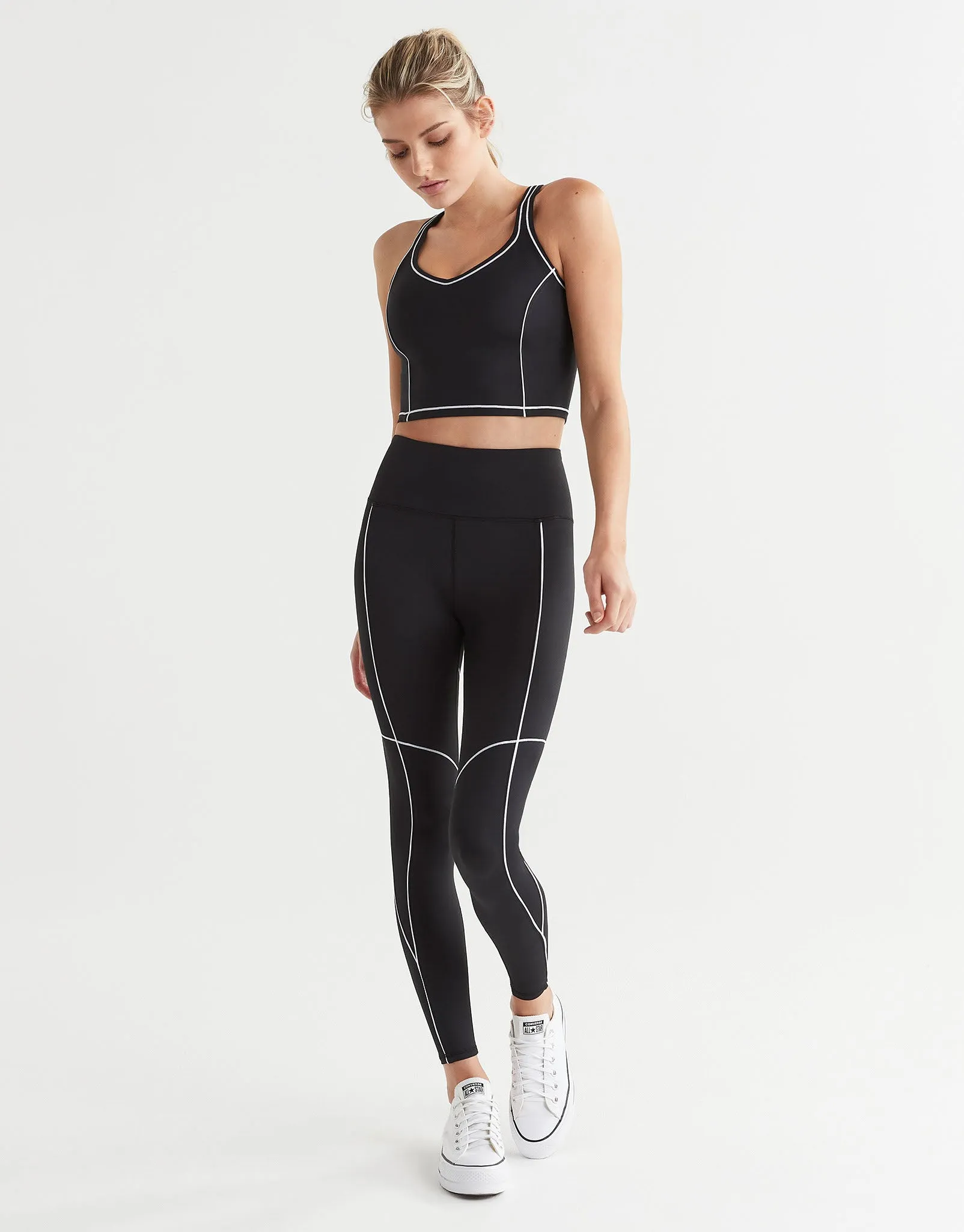 AMARA Legging - Black/White
