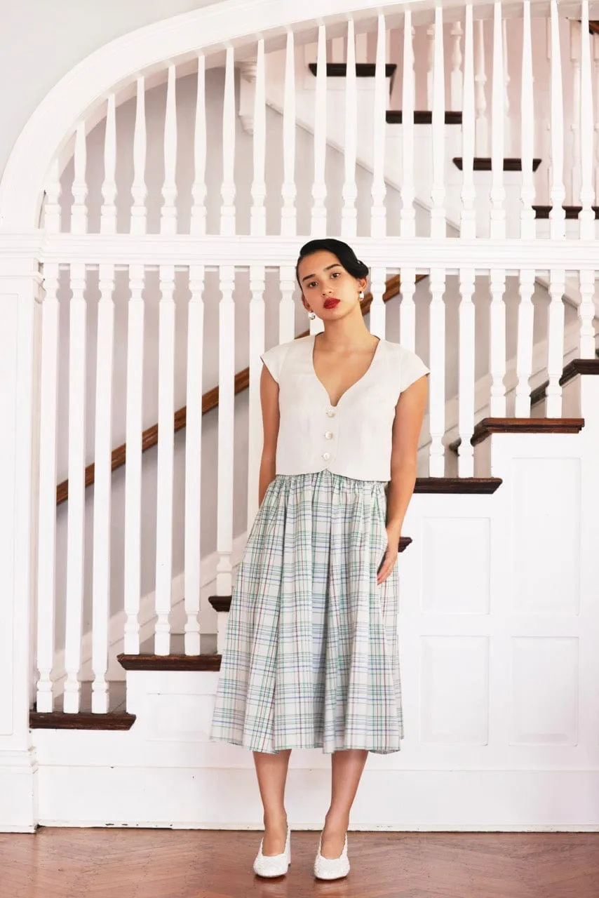 Amare Top in Linen Blend