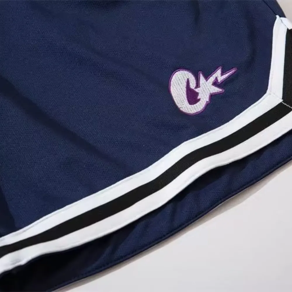 American Letter Embroidery Sports Shorts