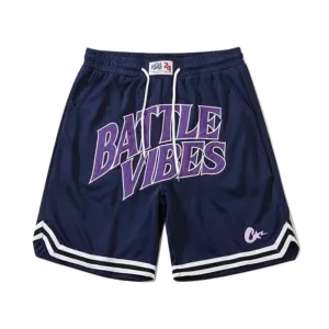 American Letter Embroidery Sports Shorts