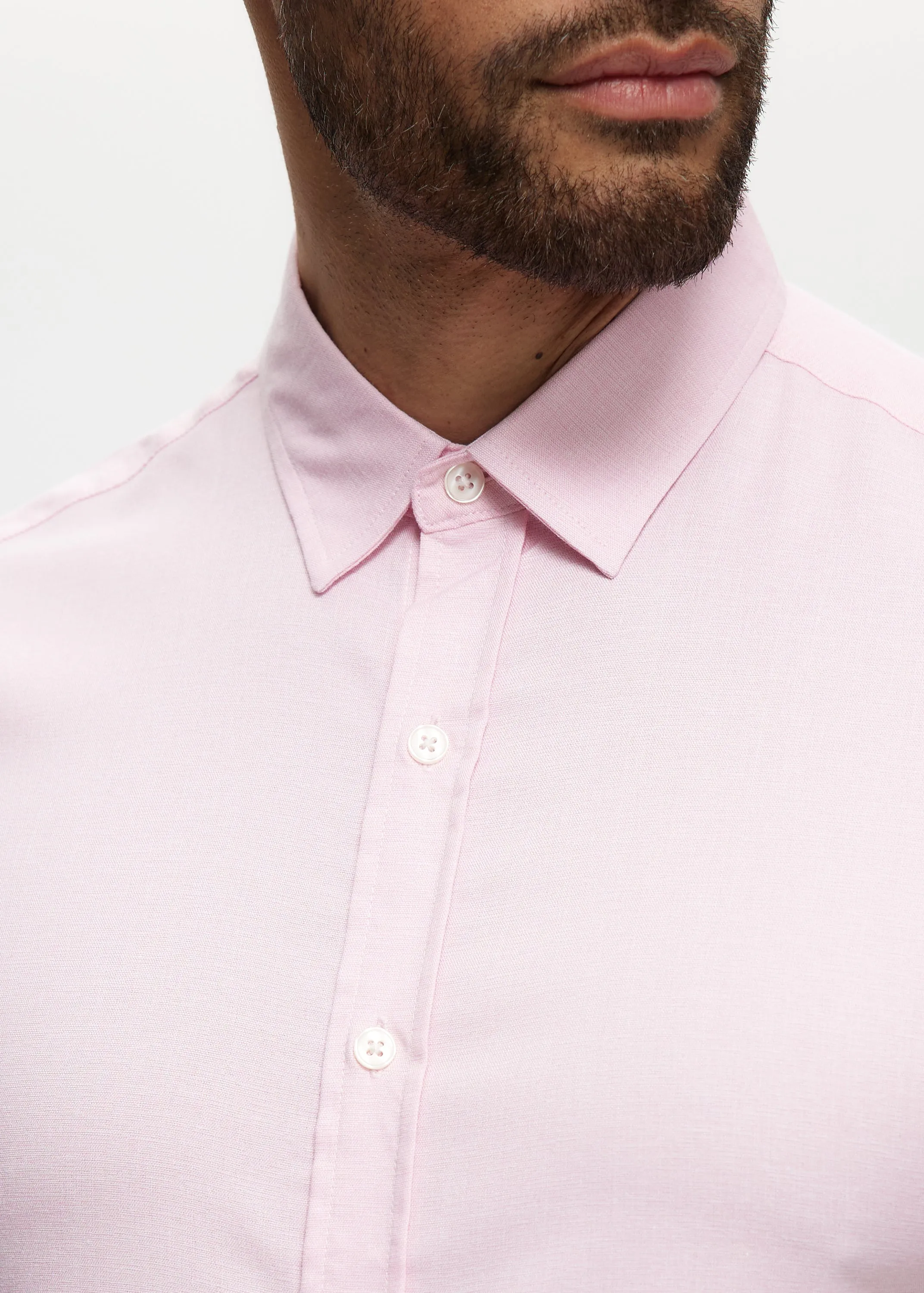 Andrew Pale Pink Shirt