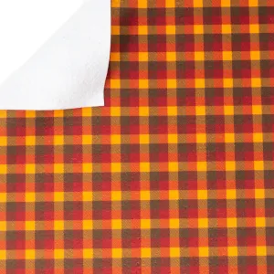 Autumn Check Printed Felt