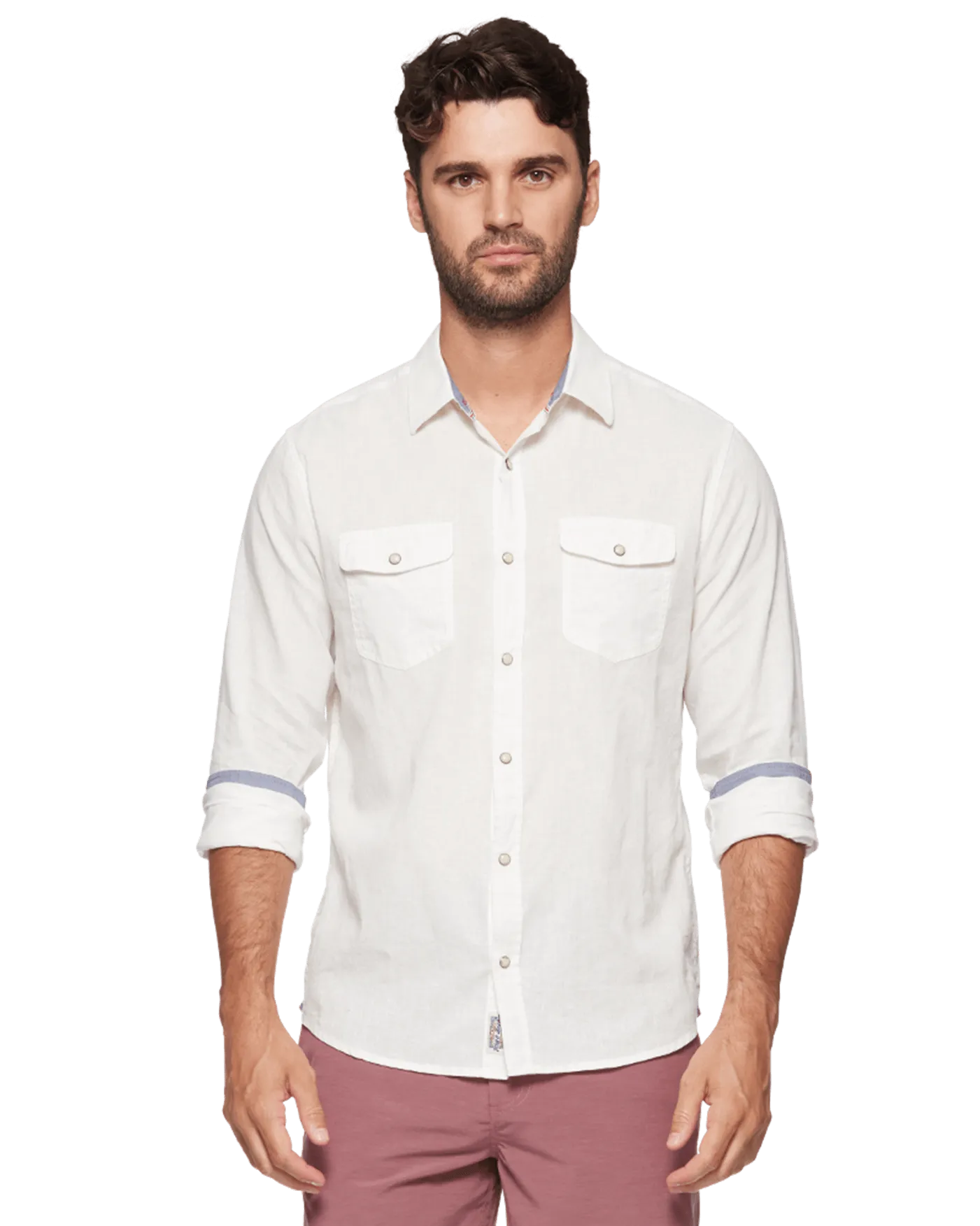 AVALON GARMENT-DYED LINEN SHIRT