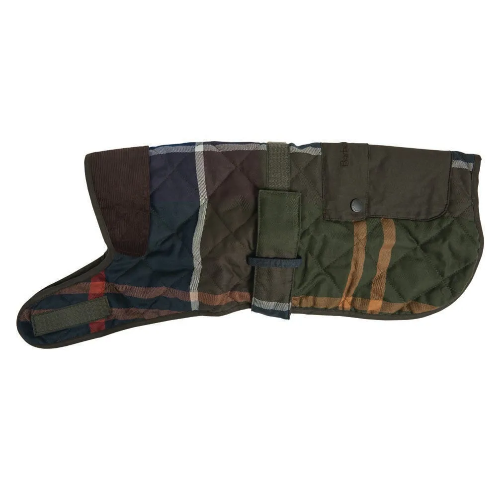 Barbour Quilted Tartan Dog Coat