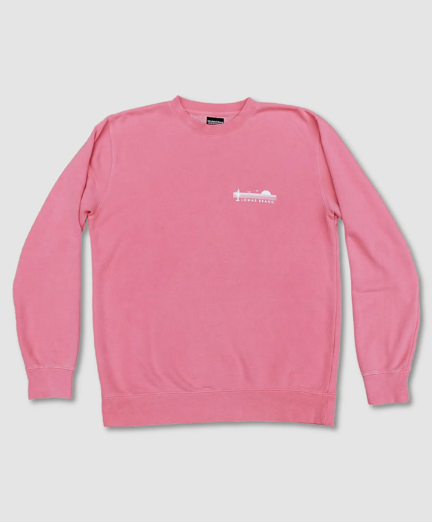 Beach Dyed Crewneck (Salmon)