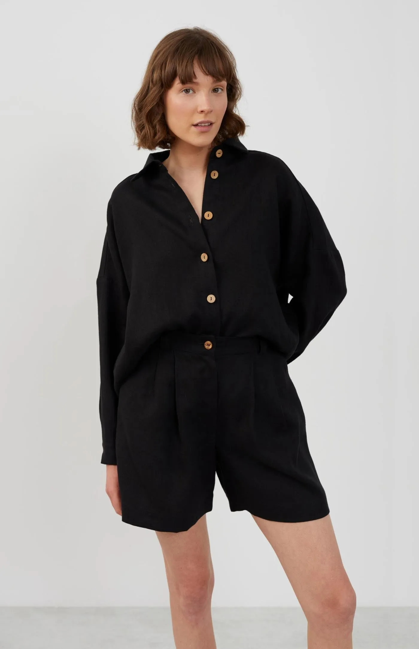 Blackout Bliss Co-ord Set | Cotton Linen Blend