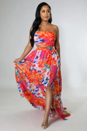 BLOSSOM SKIRT SET