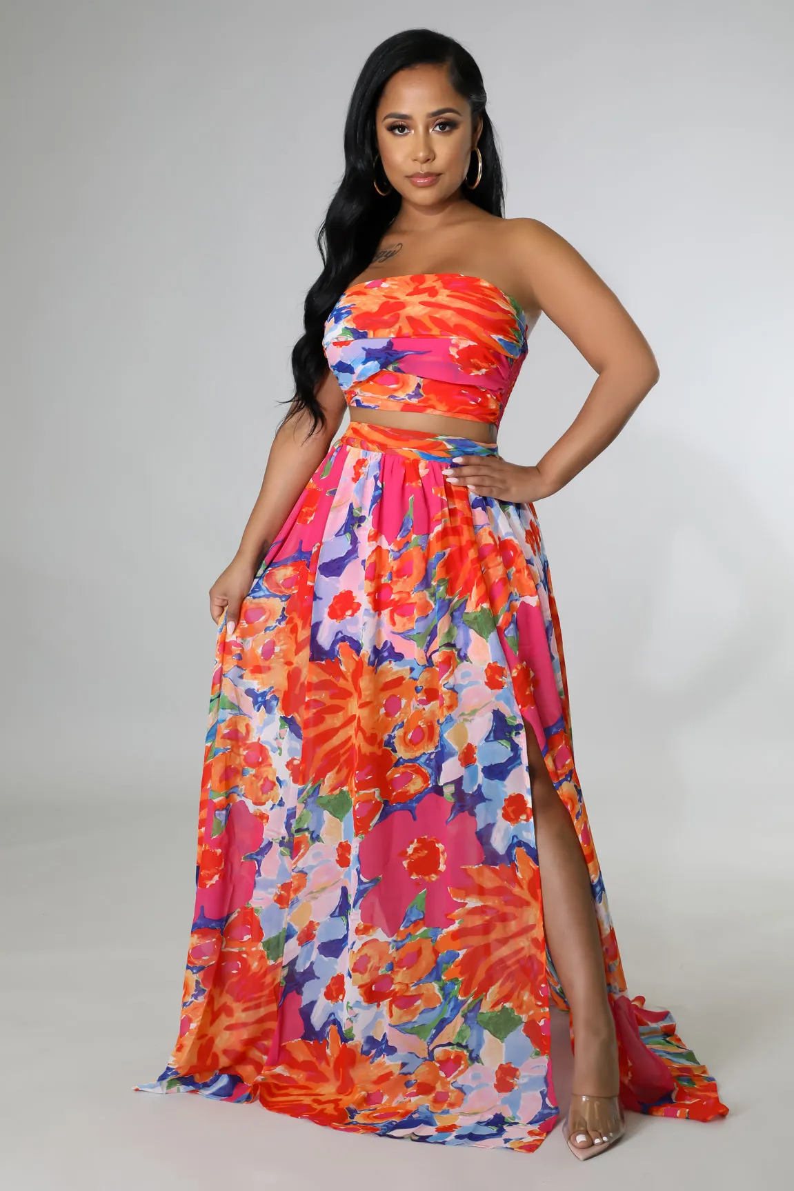 BLOSSOM SKIRT SET