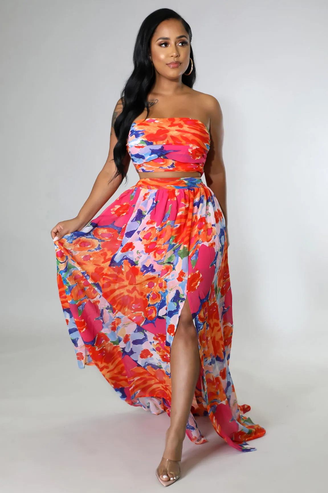 BLOSSOM SKIRT SET