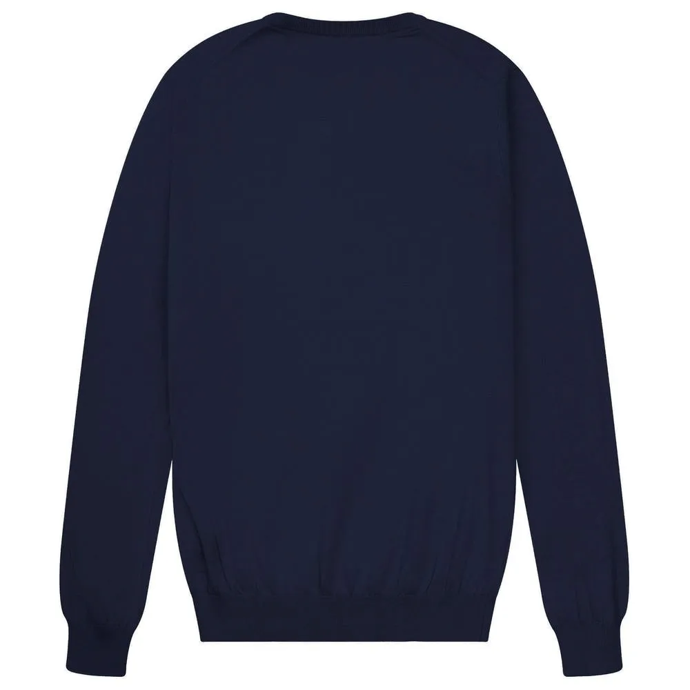 Blue Cotton Sweater