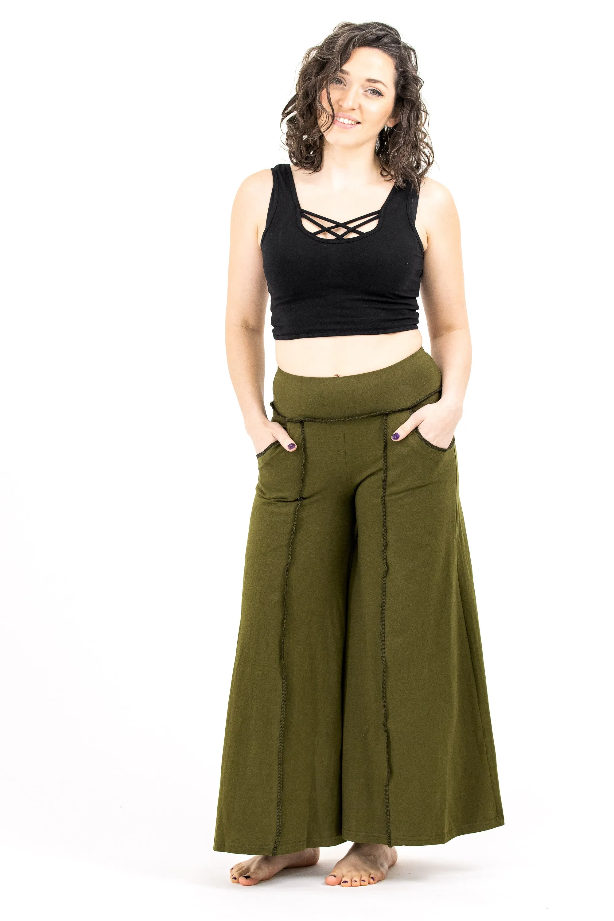 Boho Pant Rough Stitch