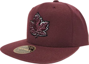 Canada Mighty Maple Snapback Maroon