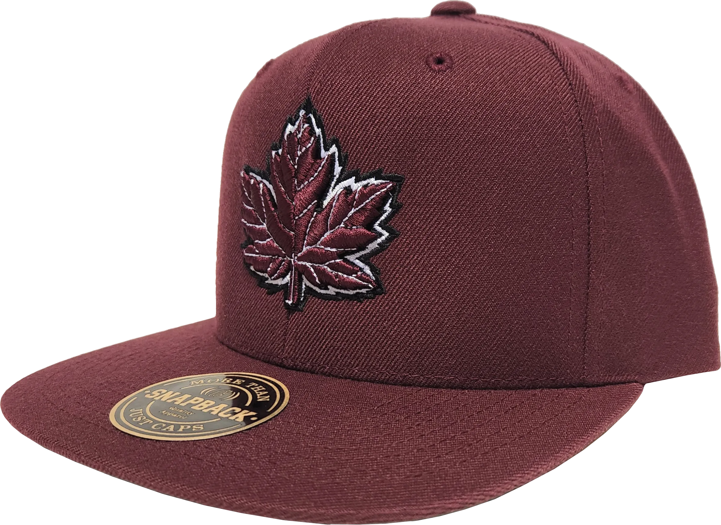 Canada Mighty Maple Snapback Maroon