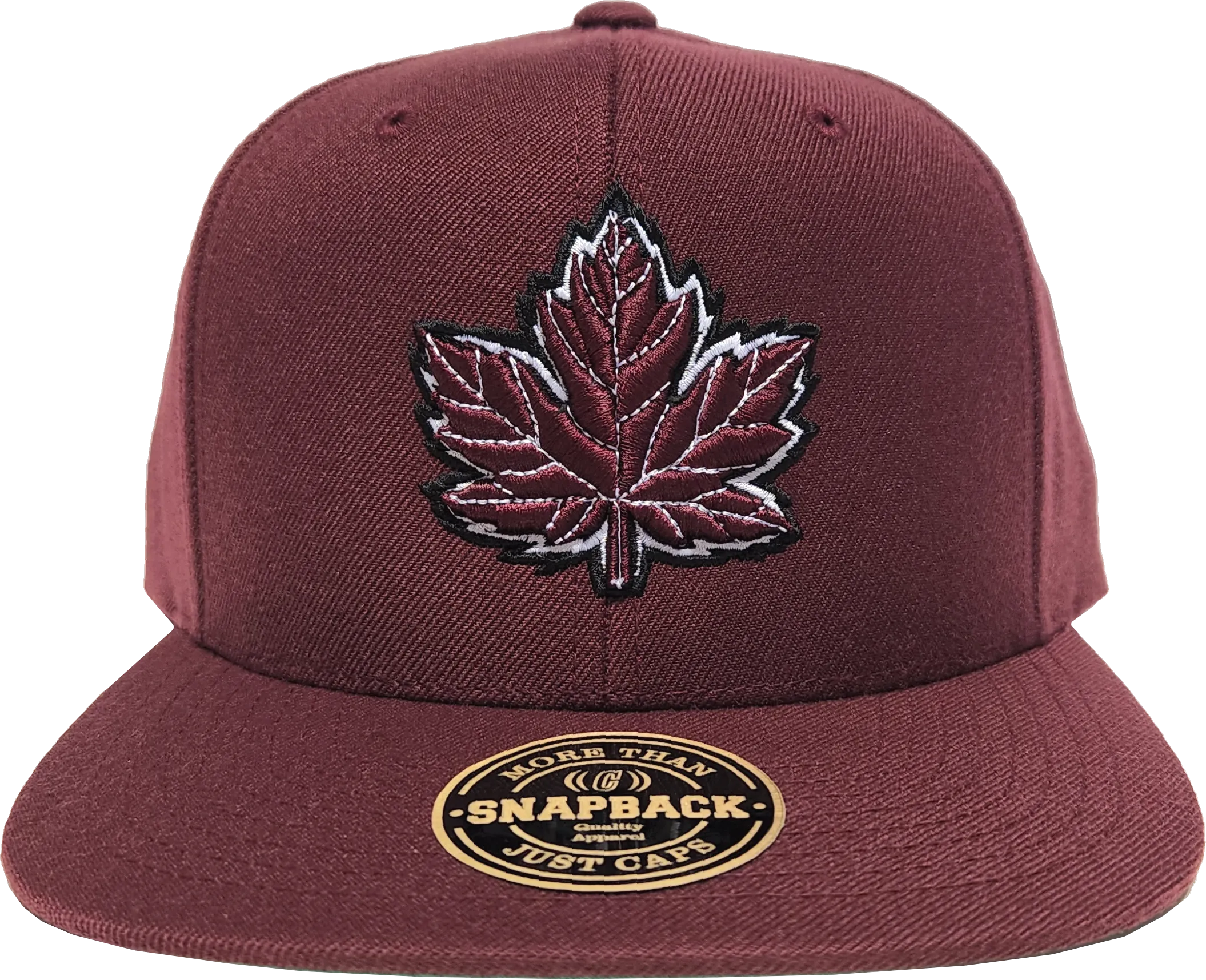 Canada Mighty Maple Snapback Maroon