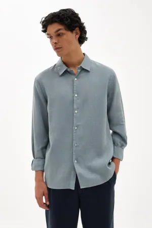 Casual Linen Shirt Glacial