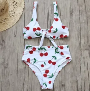 Cherry Bikini Swimsuit