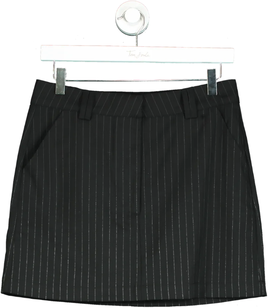 CHPTR-S Black Pinstripe Skirt EU 36 UK 8