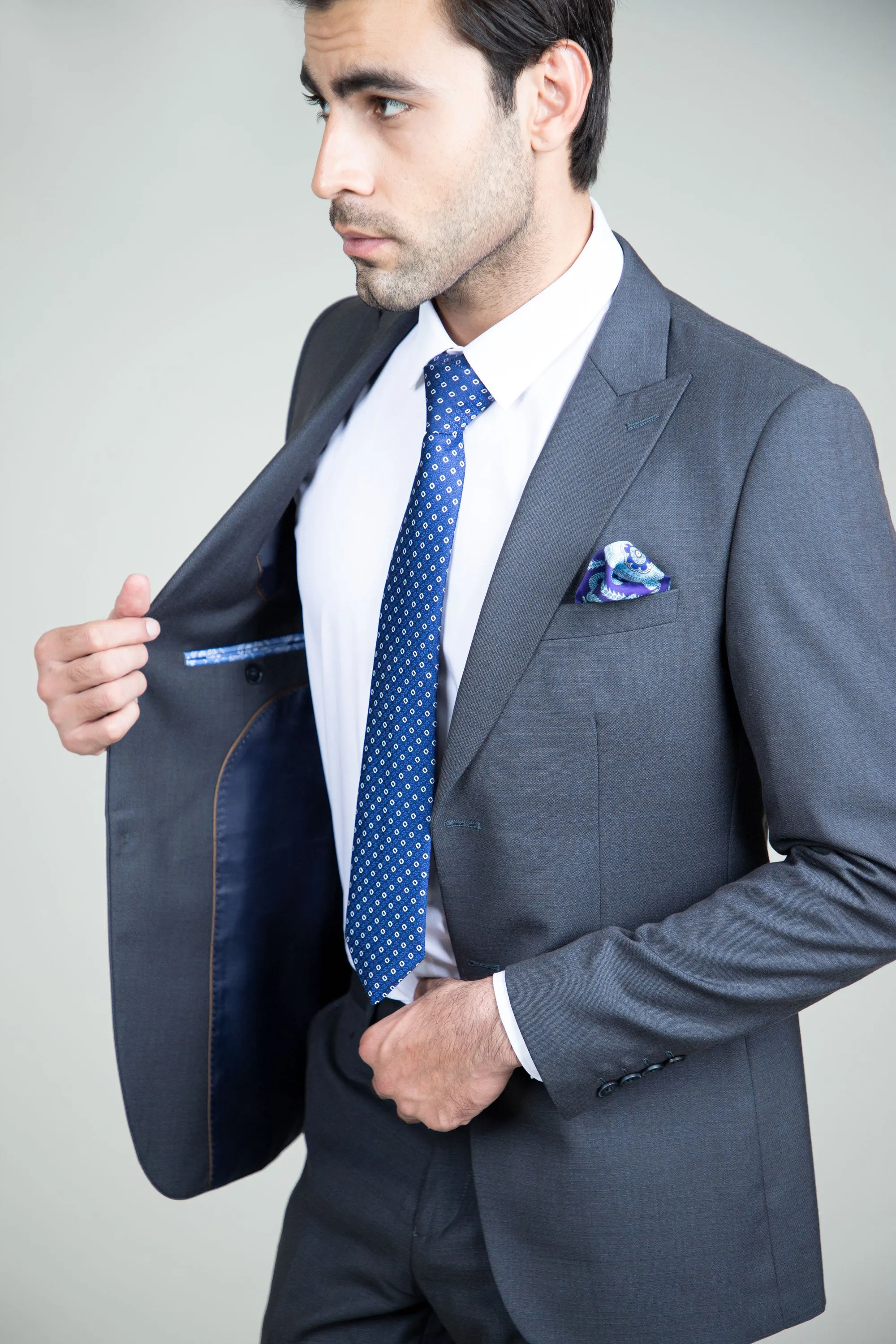 Classic Gray Suit-2pcs
