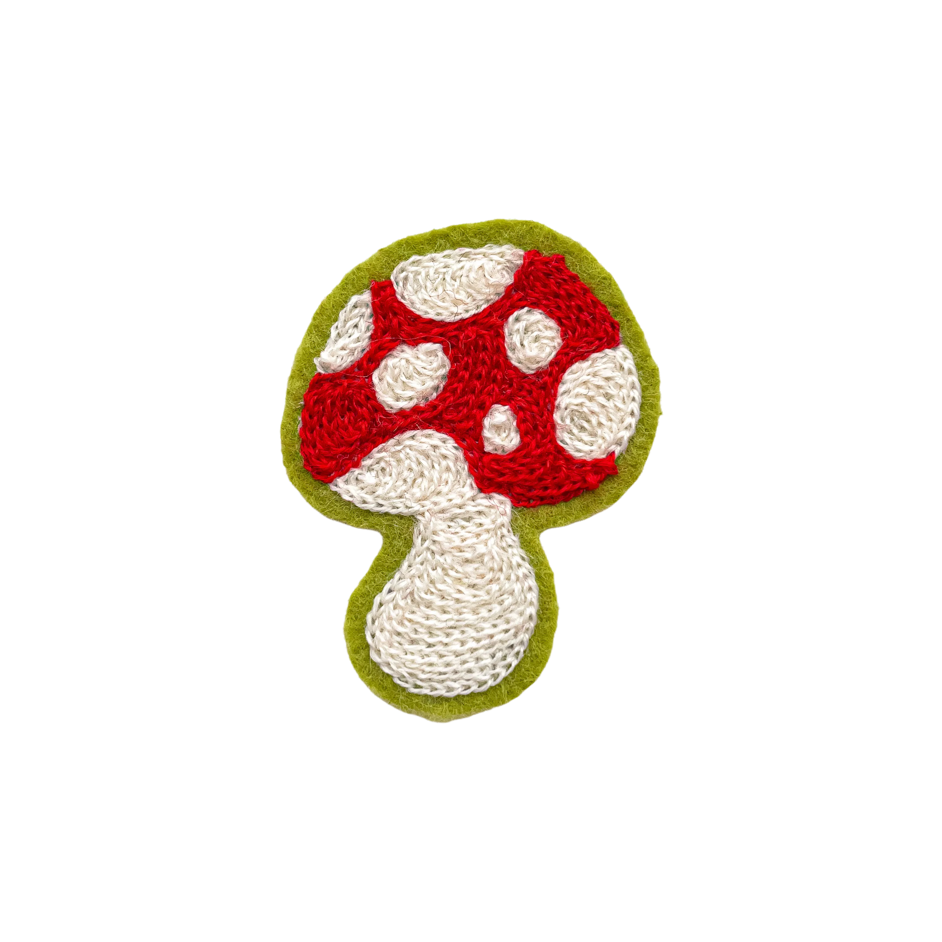 Classic Toadstool - Chainstitch Patch