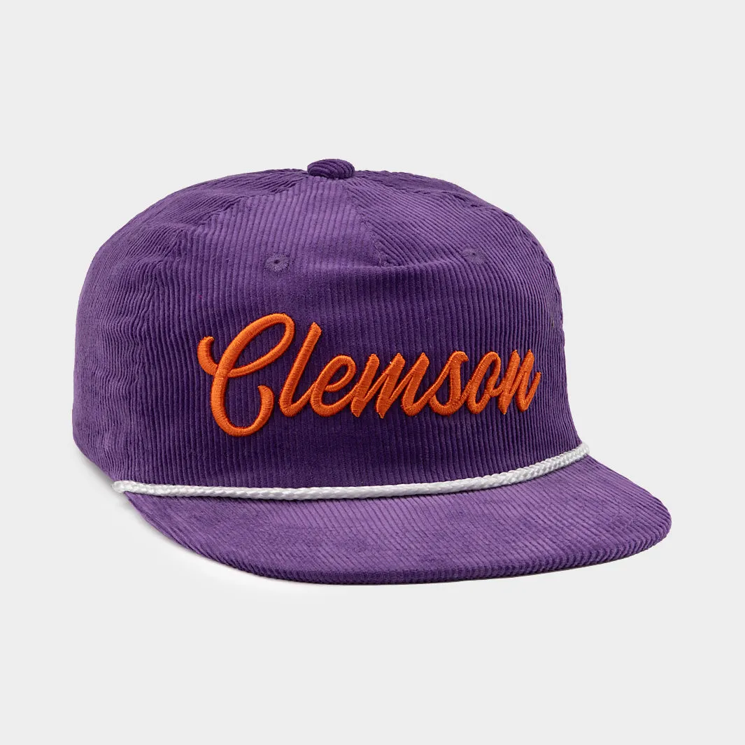 Clemson Tigers Retro Corduroy Hat