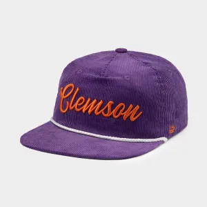 Clemson Tigers Retro Corduroy Hat