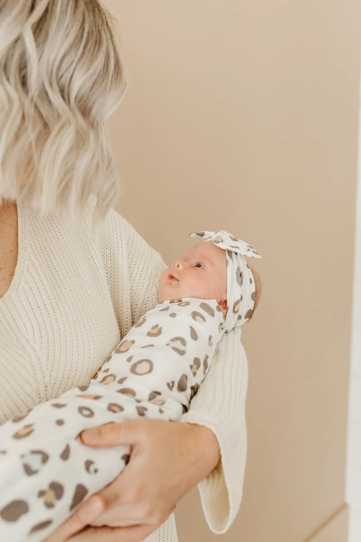 Copper Pearl Millie Knit Swaddle Blanket