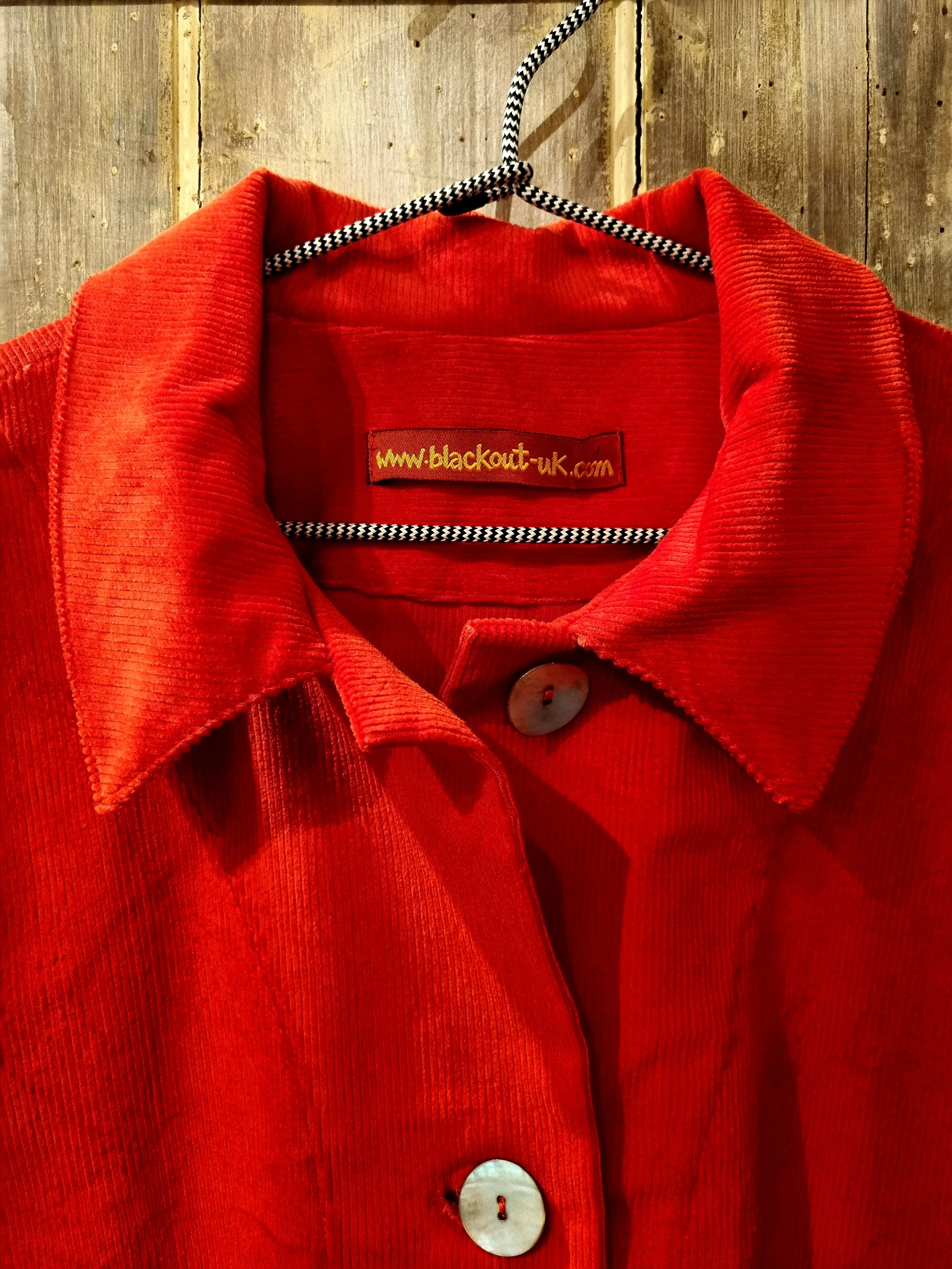 Crop jacket - corduroy and light weight denim*SALE PRICE