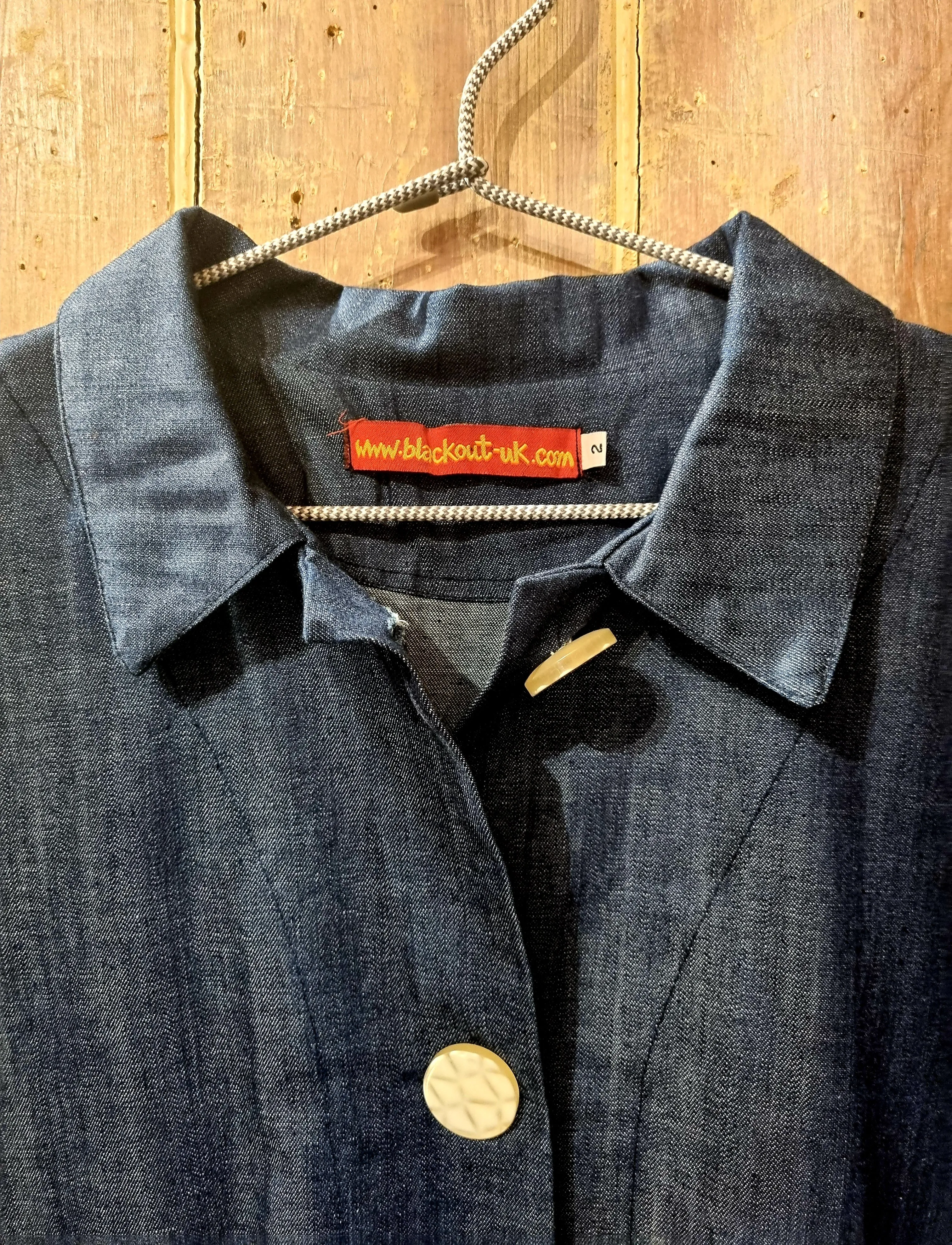 Crop jacket - corduroy and light weight denim*SALE PRICE