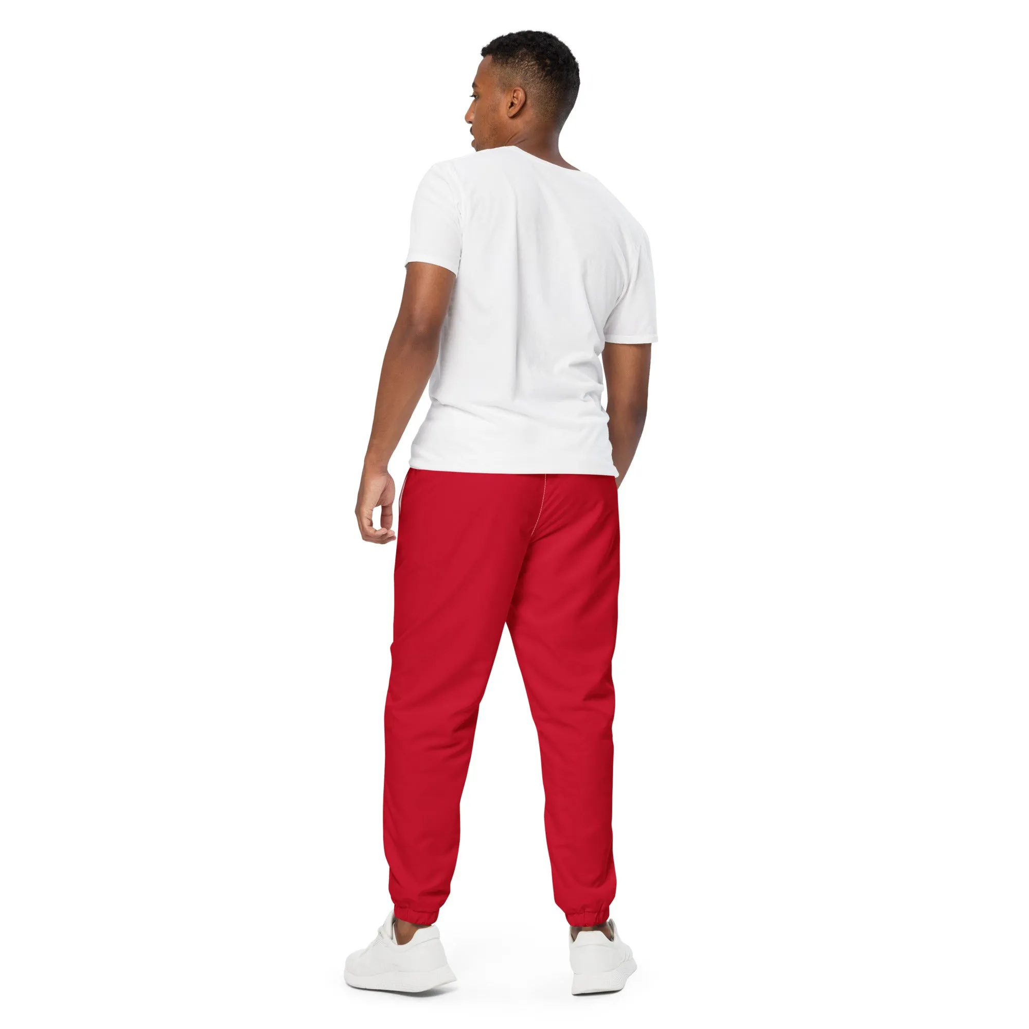 Custom Drips Red track pants