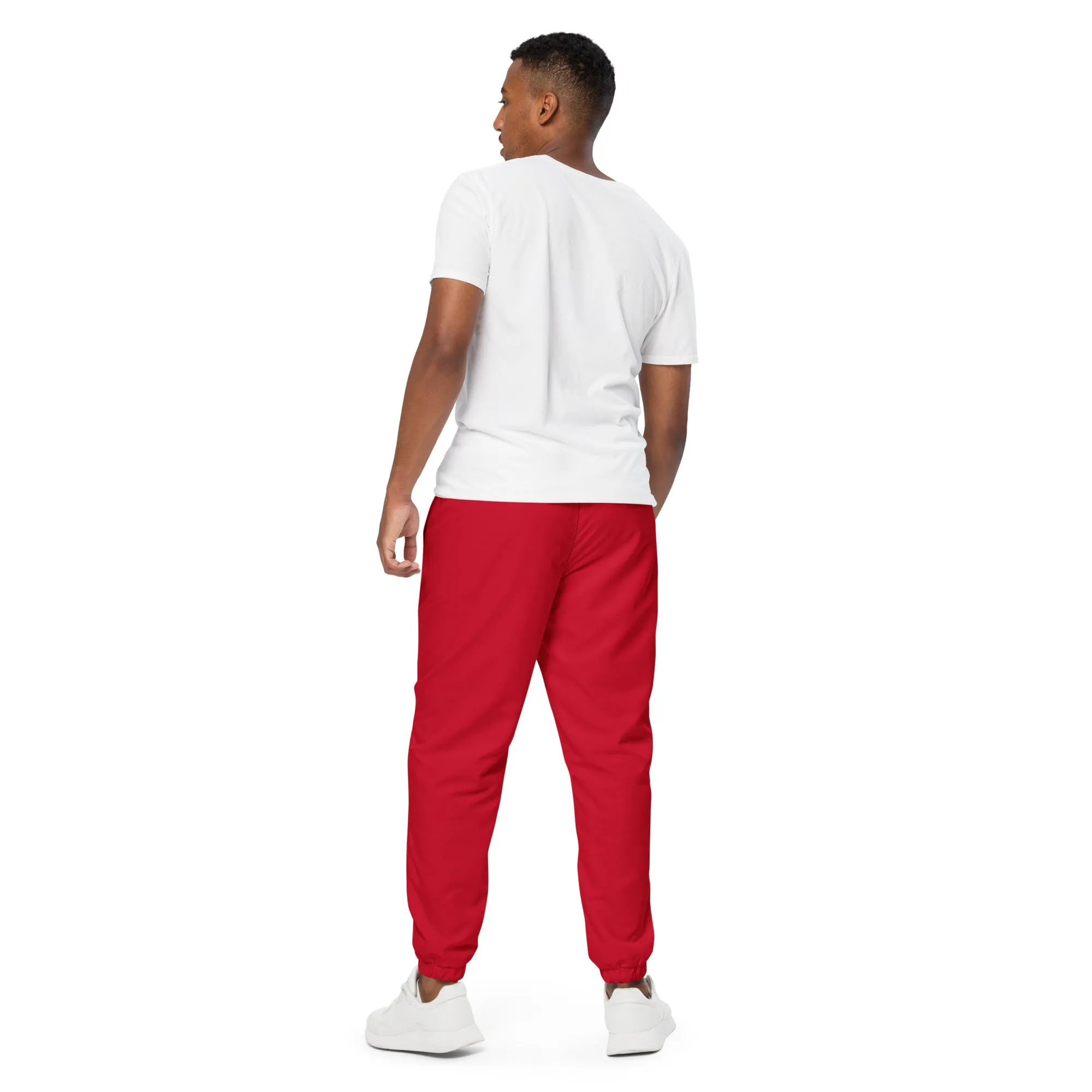Custom Drips Red track pants