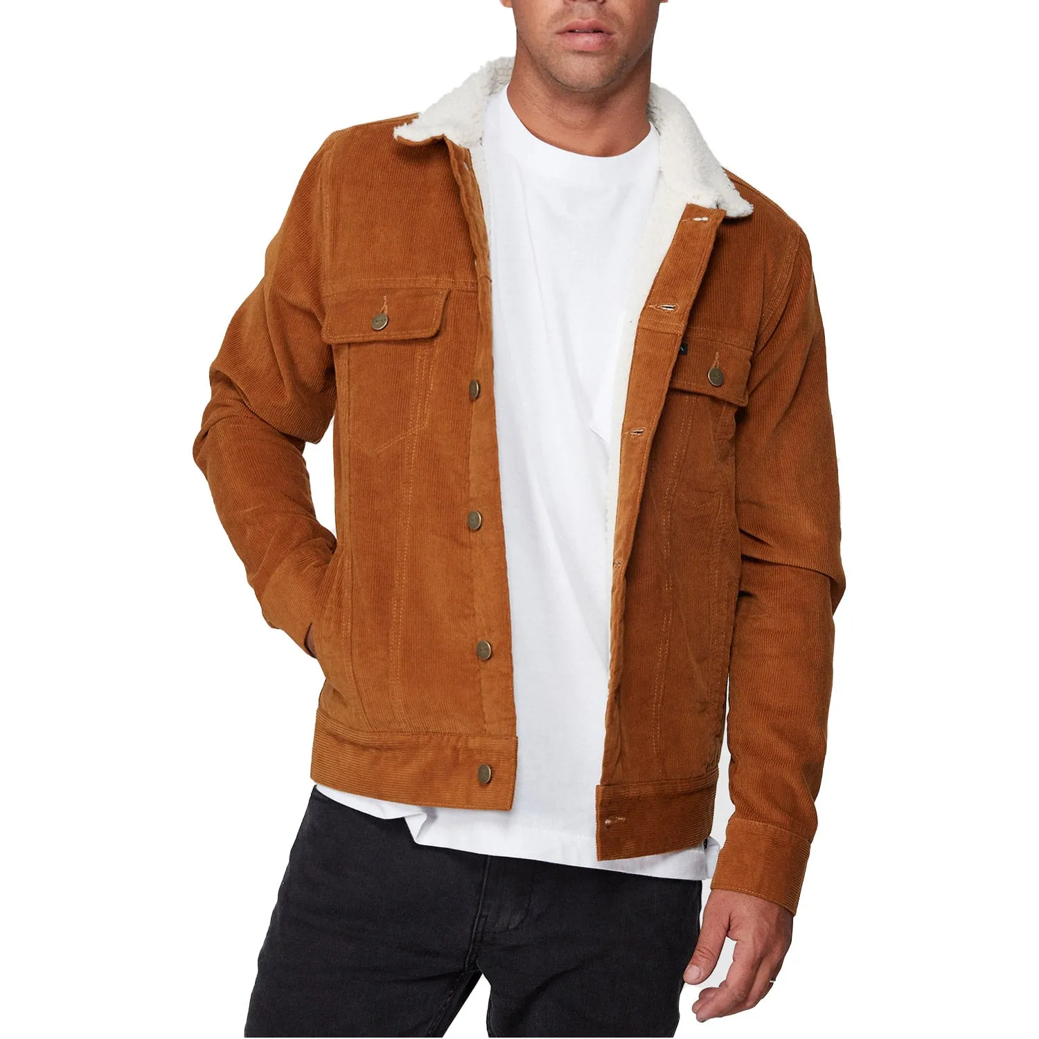 Daggers Corduroy Sherpa Jacket