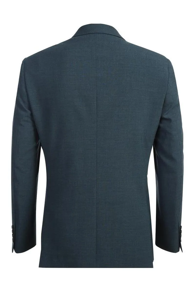 Dark Blue 2-Button Notch Suit (2-Piece Set)