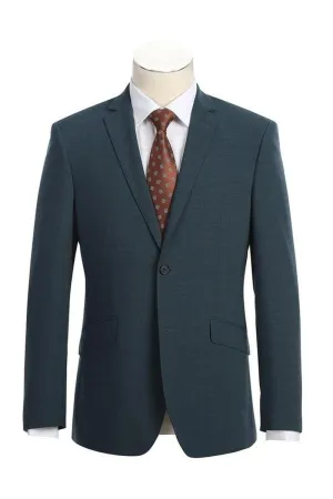 Dark Blue 2-Button Notch Suit (2-Piece Set)