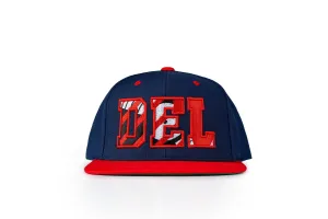 DEL Filled Snapback