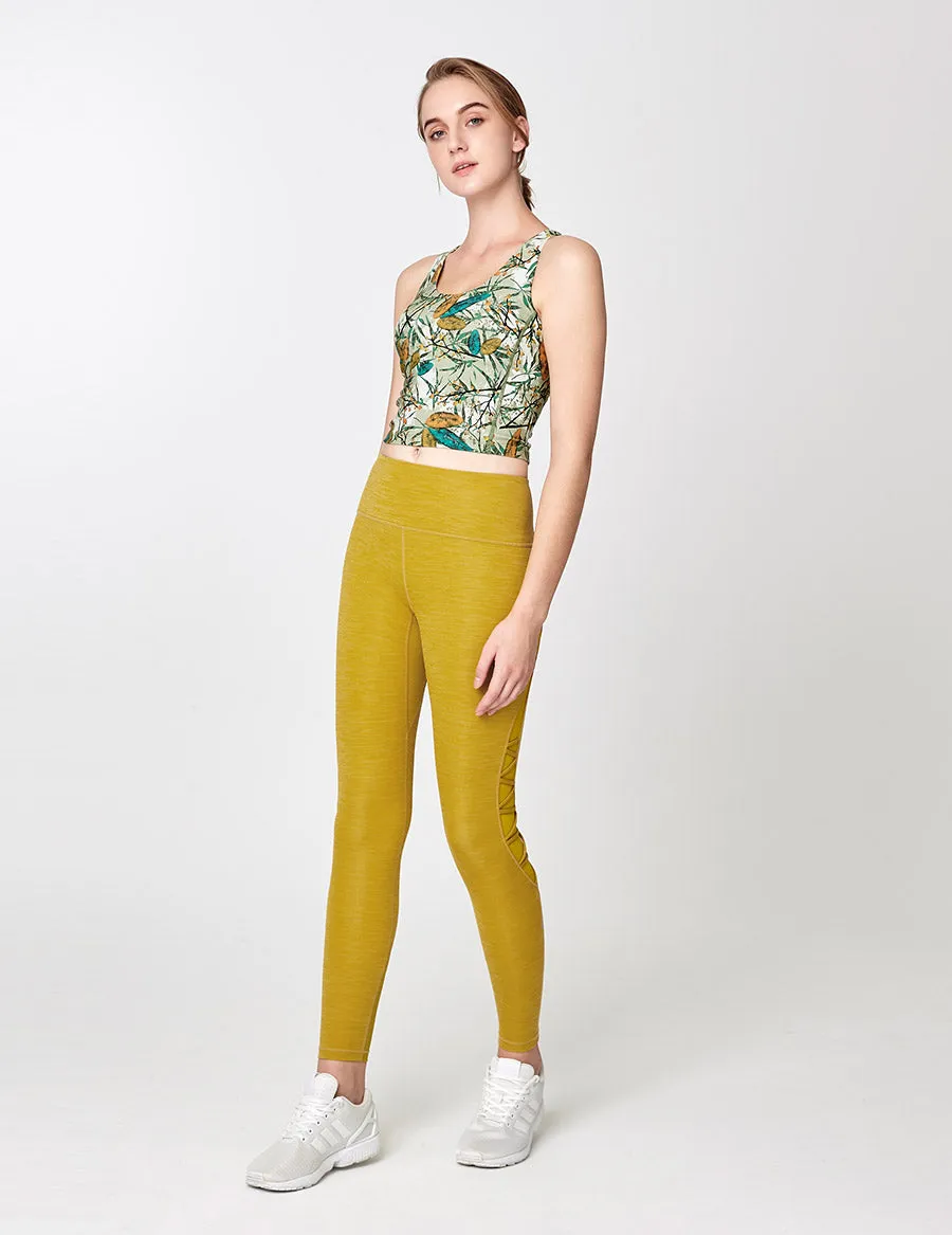 easyoga LESPIRO Sparkle Bra1 - F91 Ripe Olive Drab