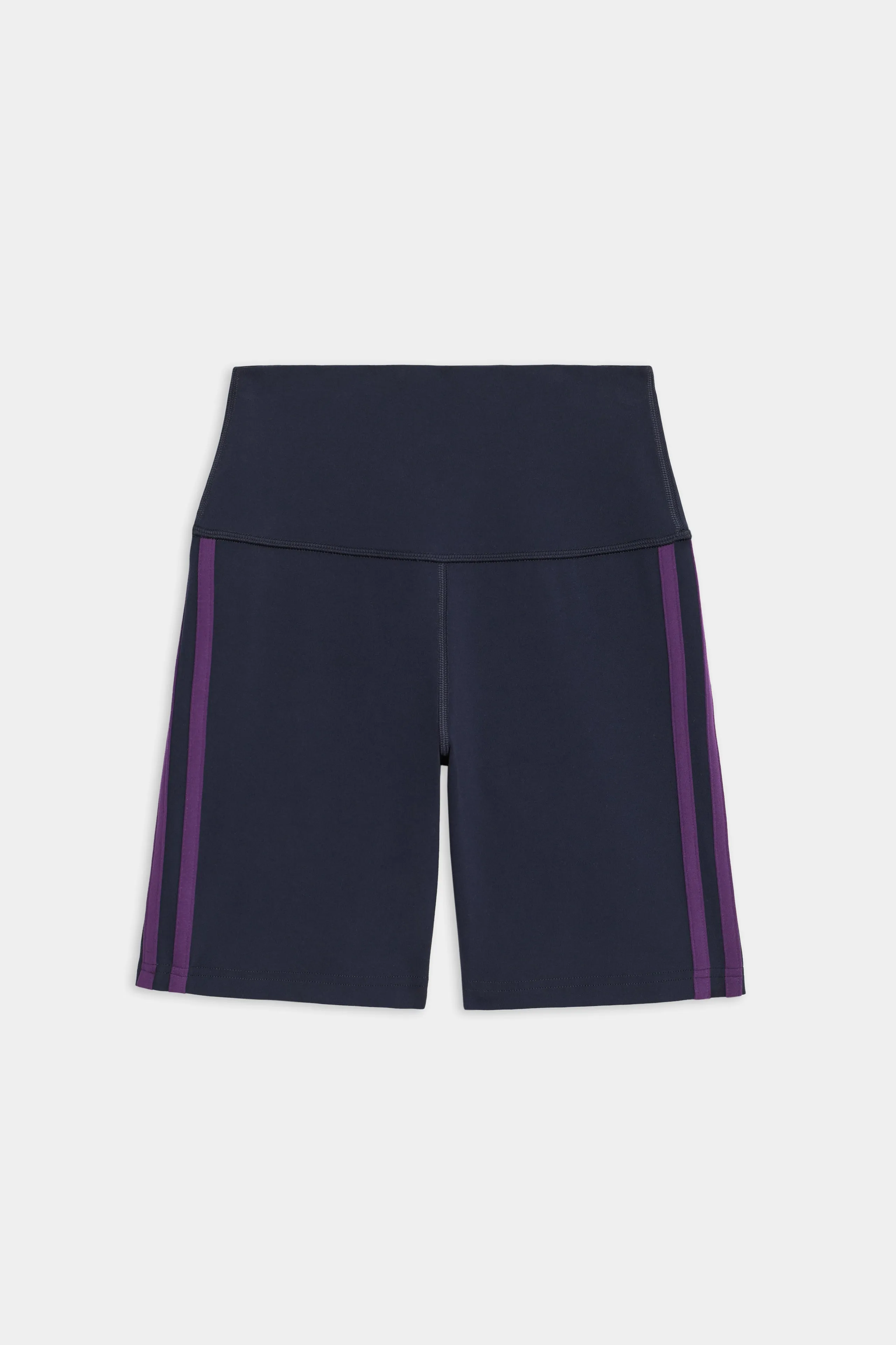Ella High Waist Airweight Short - Indigo/Black Currant