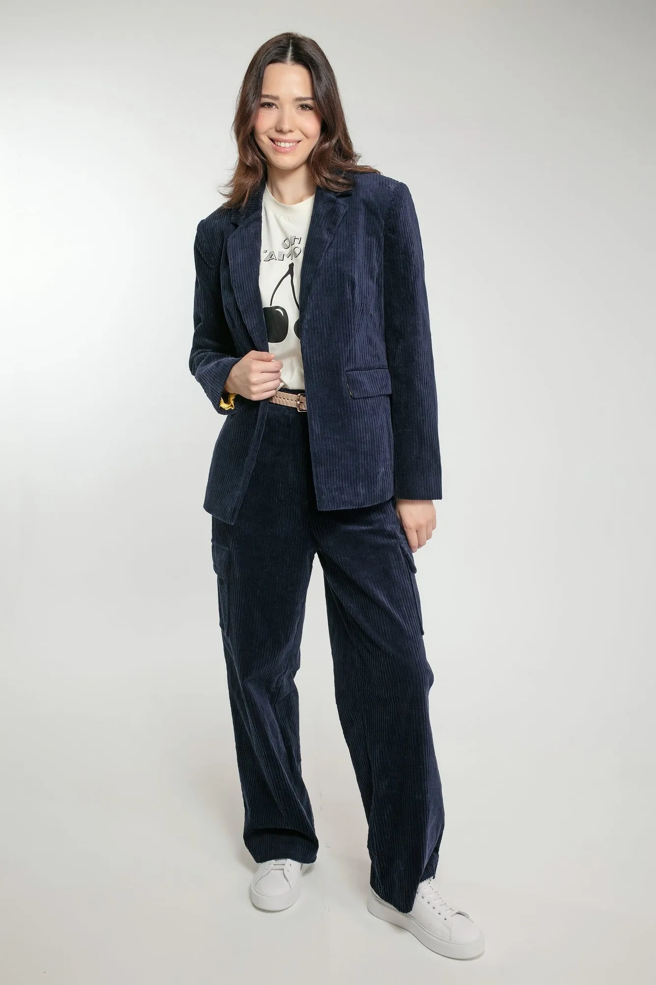 ELODIE CORD BLAZER