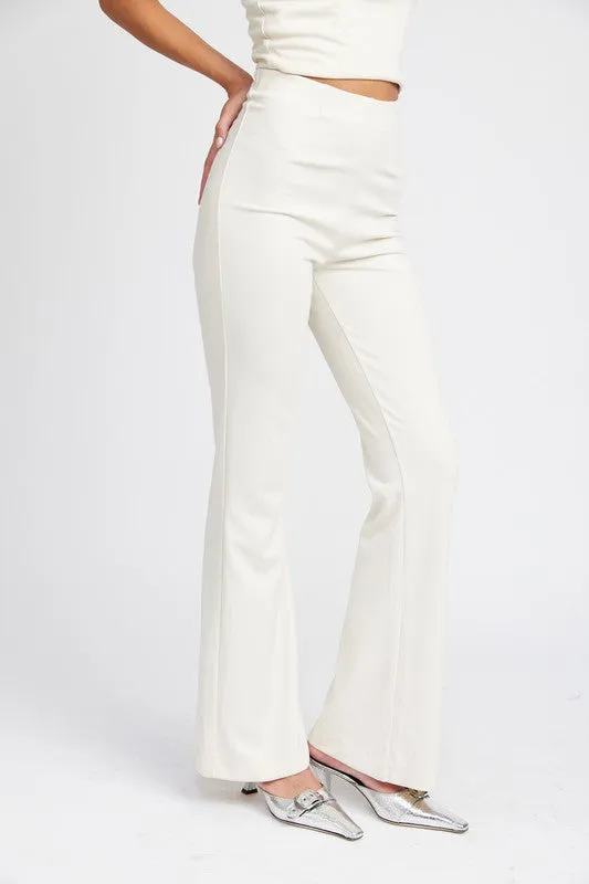 Emory Park HIGH WAIST FLARED PANTS