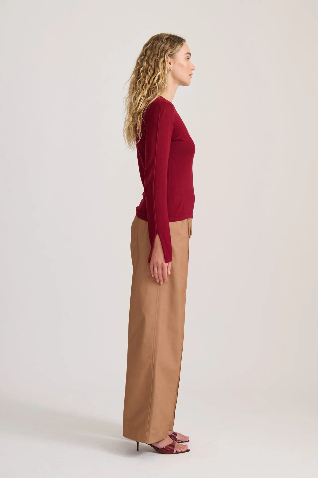 EVERYDAY PANT CHESTNUT