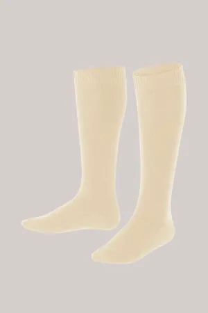 Falke Knee Length Socks - Cream